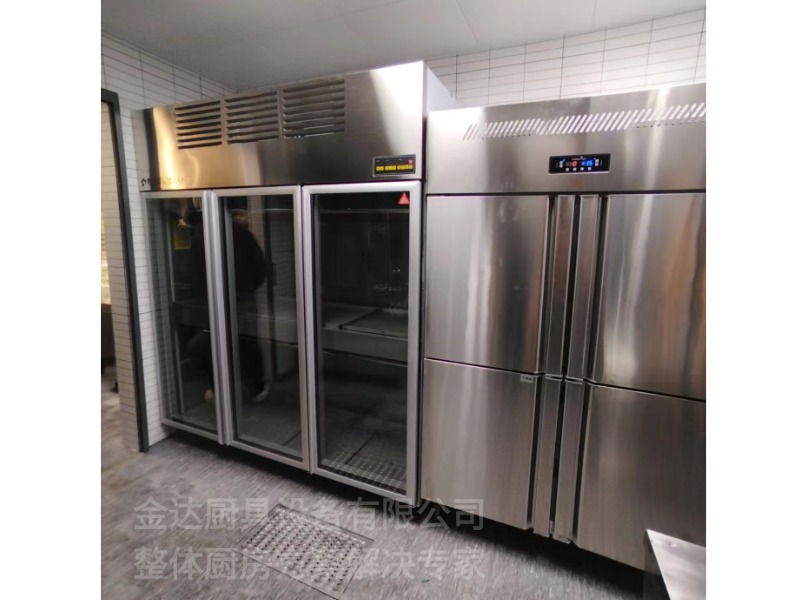 不锈钢高身雪柜-2